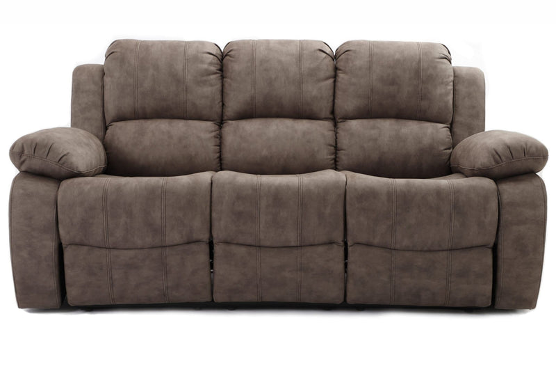 Toronto Recliner 3+2 Seater Sofa Set Biscuit