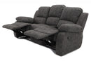 Toronto Recliner 3+2 Seater Sofa Set Charcoal