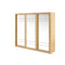 AR-02 Sliding Door Wardrobe 250cm - Italiancityfurniture