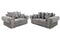 Verane Scatter Back 3+2 Seater Sofa Set Grey