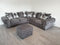 Verino Dark Grey Corner Sofa