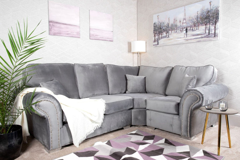 Winwood Corner Sofa Plush Grey