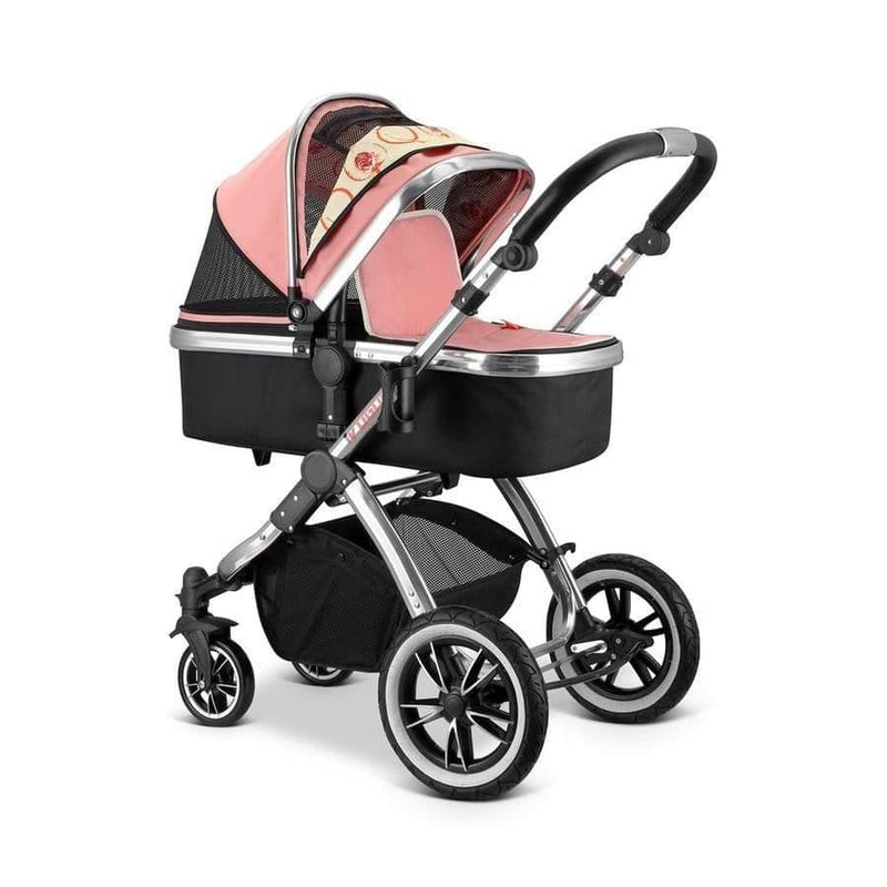 Xoco Vogue ~ 2 In 1 Pram System - Peach